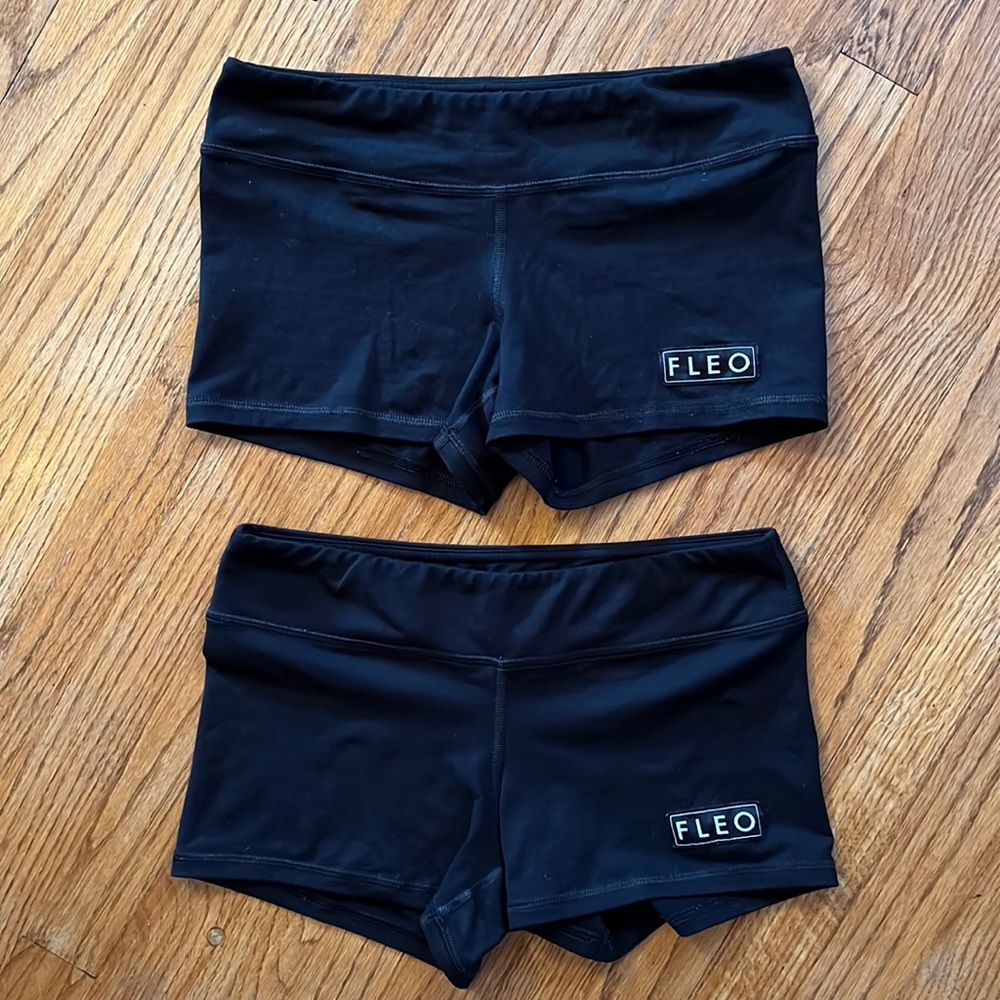 Fleo Black Short Spandex